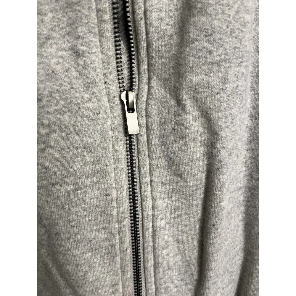 Eileen Fisher The Fisher Project Full Zip‎ Sweatshirt Bomber Jacket Gray Sz Sm